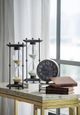 A & B Home Metro Gunmetal Table Clock-5