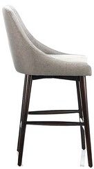 Mazin Furniture Fillmore Grey/Espresso 24" Counter Chair-3