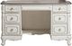 Homelegance® CinderellaGray Writing Desk with Antique White Legs-0