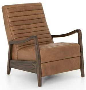 Four Hands Chance Warm Taupe Dakota Recliner