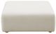 TOV Furniture Hangover Off-White Ottoman-3
