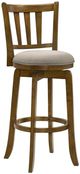 Armen Living Wren Sepia Brown/Static Gray Barstool-0