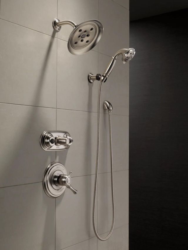 Delta Universal Showering Stainless Wall Elbow for Hand Shower-3