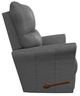 La-Z-Boy® Rowan Graphite Leather Manual Wall Recliner-3