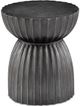 Currey & Company Rasi Graphite Stool-0
