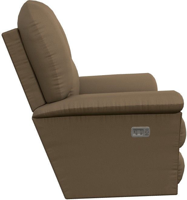 La-Z-Boy® Jasper Mocha Power Wall Recliner with Headrest and Lumbar-2