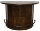 Million Dollar Rustic Econo Dark Brown Poker Bar-0