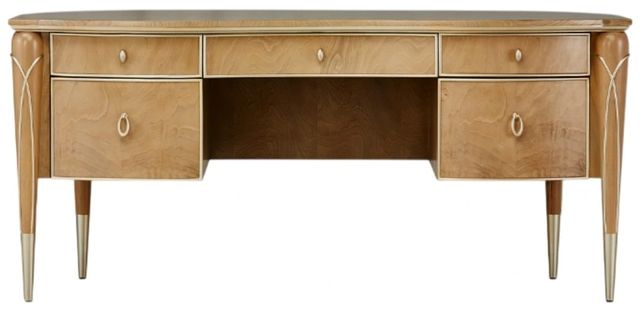 Michael Amini® Villa Cherie Caramel/Chardonnay Writing Desk-2