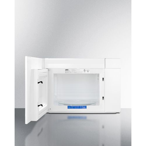 Summit® 1.4 Cu. Ft. White Wide Over The Range Microwave-2