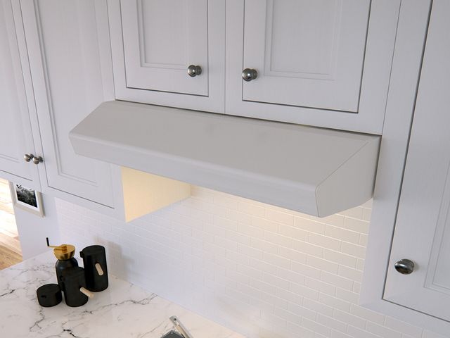 Zephyr Breeze I 24" White Under Cabinet Range Hood-1