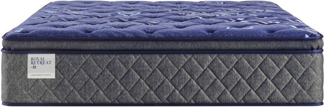 Royal Retreat by Sealy® Refine 14" Hybrid Soft Euro Top Full Mattress-2