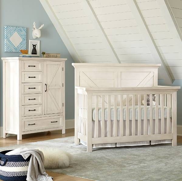 Westwood Design Westfield Brushed White 6-Drawer Youth Chifferobe-1