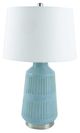 A & B Home Aqua Blue Table Lamp-0