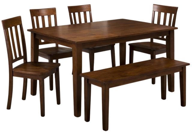 Jofran Inc.Simplicity 6-Piece Caramel Dining Set-0