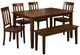 Jofran Inc.Simplicity 6-Piece Caramel Dining Set-0