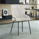 Primo™ International Chaise 2-Piece El Salvo Taupe Dining Chair Set-1