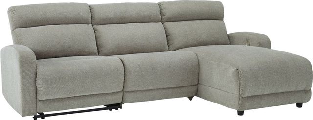 Signature Design by Ashley® Colleyville 2-Piece Stone Reclining Sofa Living Room Set-1