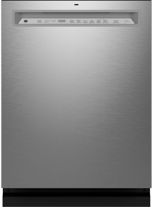 GE® 24" Fingerprint Resistant Stainless Steel Front Control Built In Dishwasher