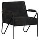 International Furniture Direct Lotus Licorice Arm Chair-0