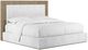 A.R.T. Furniture® Garrison Catalina Parchment/Washed Oak Queen Upholstered Panel Bed-0