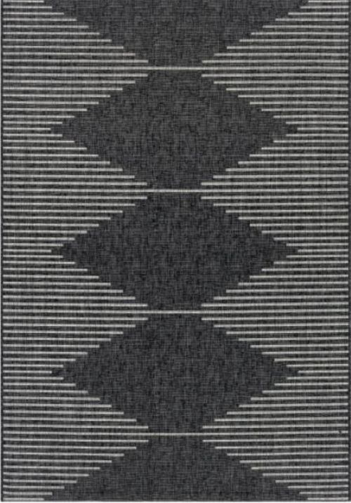 Surya Eagean Black 4'x6' Area Rug-0