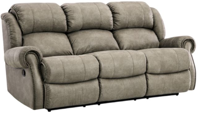 HomeStretch Durango Tan Manual Reclining Sofa-0