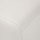 Michael Amini® Mia Bella Cream/Stainless Steel Leather Chair-4