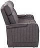 Parker House® Equinox Mercury Power Theater Reclining Sofa with Headrest-4