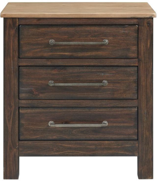 Intercon Transitions Driftwood/Sable Nightstand-2