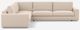 EQ3 Cello Plush 3-Piece Straight Arm Sectional Sofa-1