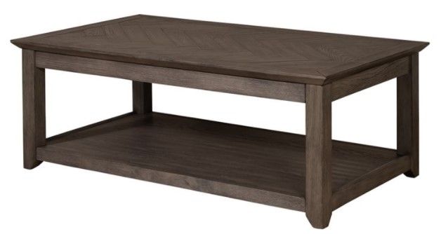 Liberty Furniture Rawson Gray Cocktail Table-1