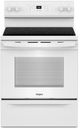 Whirlpool® 30" White Freestanding Electric Range-0