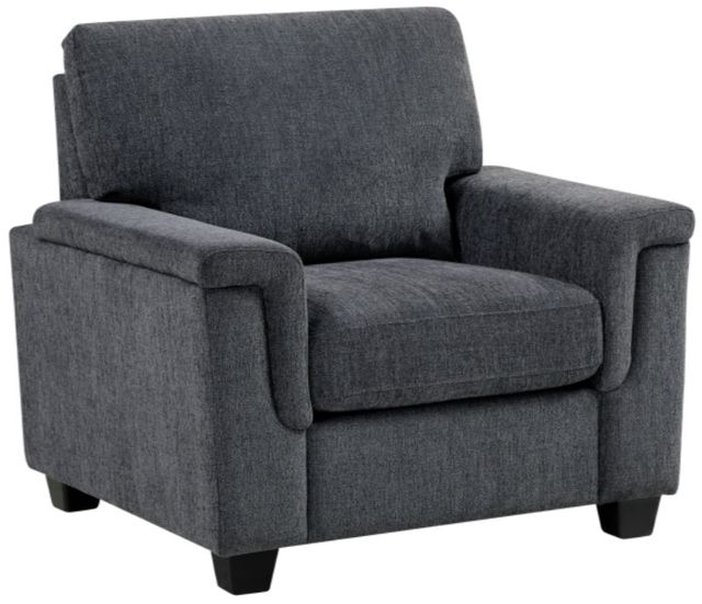 Homelegance® Chelsea Dark Gray Chair-0