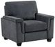 Homelegance® Chelsea Dark Gray Chair-0