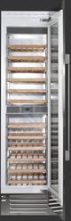 Fulgor Milano 24" Stainless Steel Built-In Column Wine Cooler-1