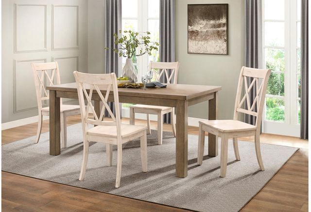 Mazin Furniture Janina Natural Dining Table-3