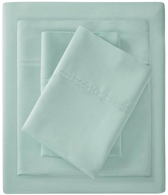 Olliix by Sleep Philosophy Aqua California King Rayon From Bamboo Sheet Set-0