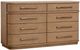 Magnussen Home® Thorne Amber Brown Double Drawer Dresser-0