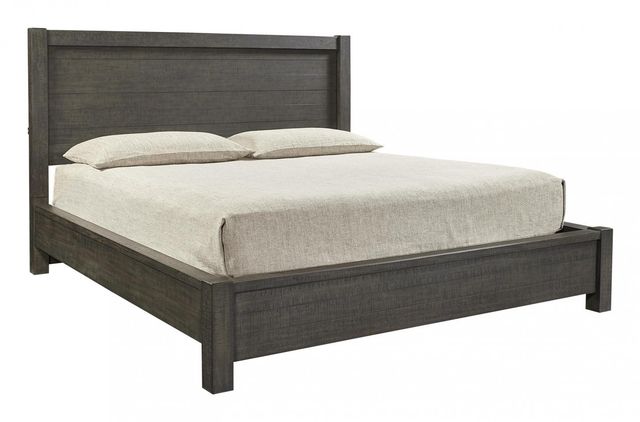 aspenhome® Mill Creek Carob California King Panel Bed-0