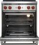 Wolf® 30" Stainless Steel Pro Style Gas Range-1