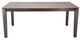 Bermex® Customizable Tinted Gray Glass Top Dining Table with Pepper Legs-1