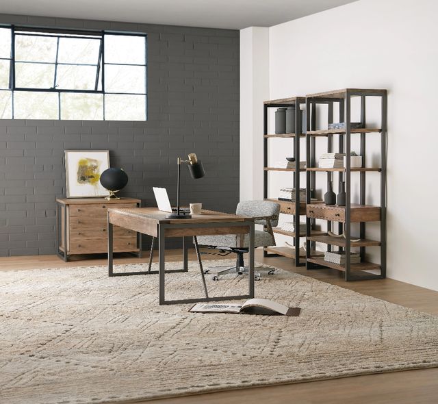 Hooker® Furniture 5681-10 Gray/Natural Writing Desk-1