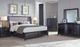Najarian Furniture Ellen Black Storage Panel Bed-1