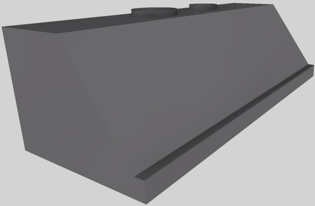 Vent-A-Hood® 60" Wall Mounted Range Hood-Gunsmoke-1
