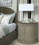 American Drew® Savona Demilune Versaille Mocha Elm Top Bachelor Chest-1