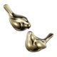 A & B Home 2-Piece Gold Chirp Bird Accent Set-0