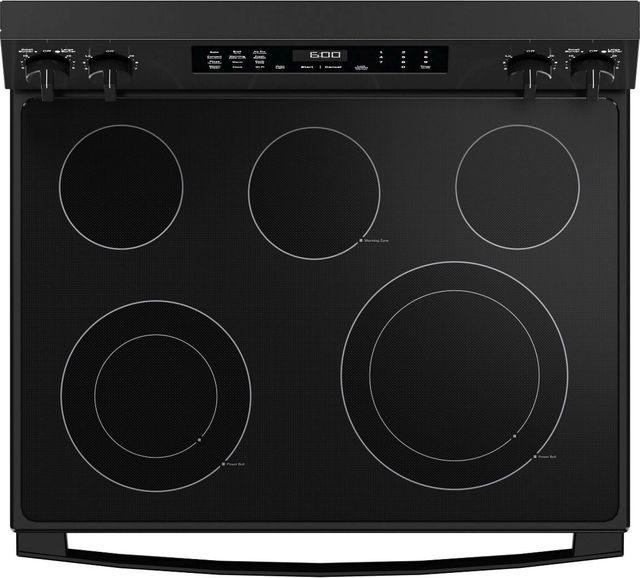 GE® 600 Series 30" Black Freestanding Electric Range-4