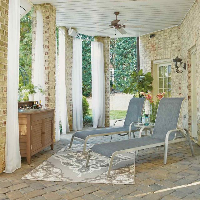 homestyles® Captiva 3-Piece Gray Chaise Lounge Set-0