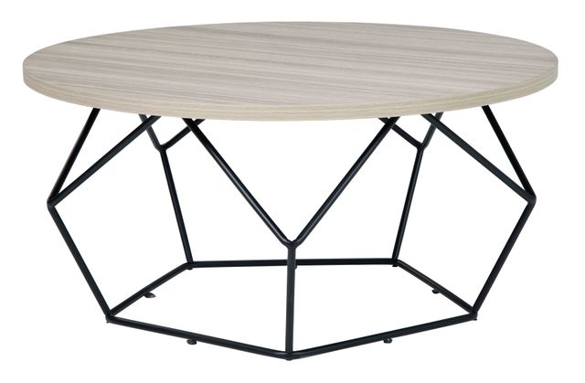 Signature Design by Ashley® Waylowe 2-Piece Light Brown/Black Living Room Tables Set-1