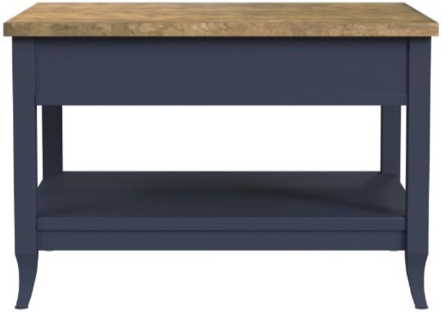 Null Furniture Mystic Navy/Toasted Almond Rectangular Cocktail Table-2